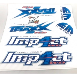 TRAXX / IMP4CT Sticker set...