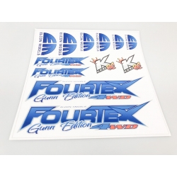 Fourtex Gunn Ed Sticker set