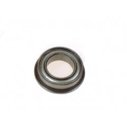 Flanged bearing for steering plate
